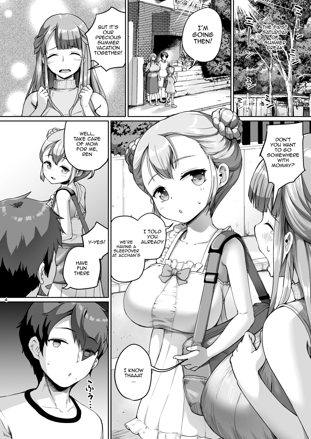 Hentai Manga Comic-Getting To Fuck Both Big Breasted Mother and Daughter - Mother Edition-Read-3